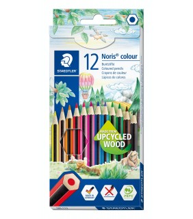 Staedtler Noris colour coloured pencils - assorted 12s