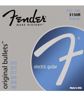Fender Original Bullet™ 3150R, Pure Nickel, Gauges .010-.046