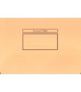 Document Wallet Foolscap Slimpick Orange