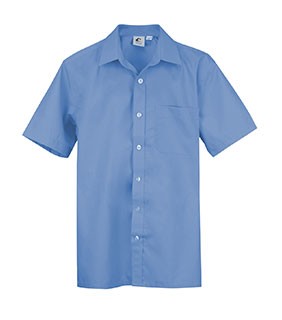 Boys Shirt Short Sleeve - Dark Blue 2 Pack