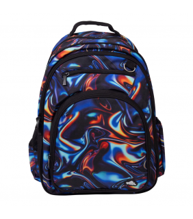 Spencil Big Kids Backpack - Metallic Waves