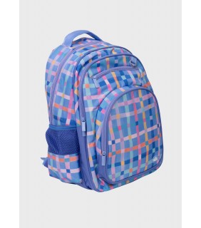 Spencil Big Kids Backpack - Pastel Plaid