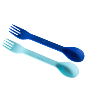 Spencil All-In Lunch Box Spork Set 2pk - Azure/Sky