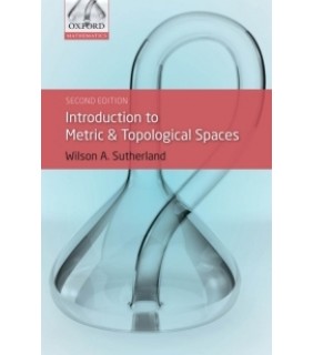 Oxford University Press UK ebook RENTAL 1YR Introduction to Metric and Topological Spac