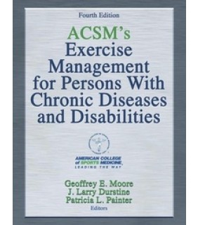 Human Kinetics ebook ACSM's Exercise Management for Persons With Chronic Di