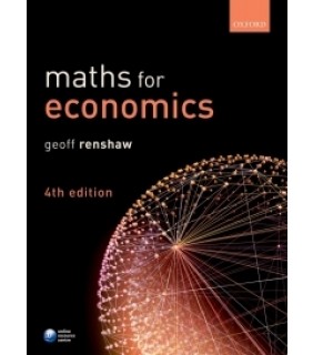 Oxford University Press UK ebook RENTAL 1YR Maths for Economics
