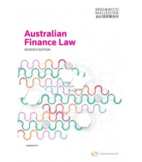 Thomson Reuters eBook Australian Finance Law