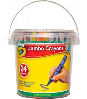 Crayola 24 My First Crayons in storage tub