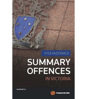 Thomson Reuters eBook Summary Offences in Victoria