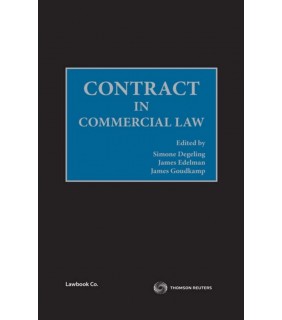 Thomson Reuters eBook Contract in Commercial Law