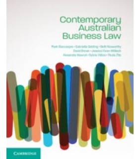 Cambridge University Press Contemporary Australian Business Law