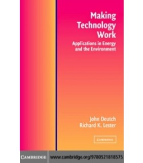 Cambridge University Press ebook Making Technology Work