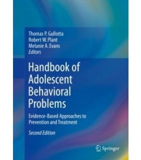 Springer ebook Handbook of Adolescent Behavioral Problems
