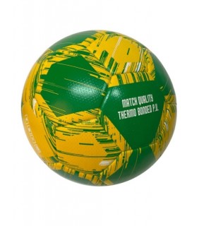 Match Quality Soccer Ball Green-Gold (Size 5)