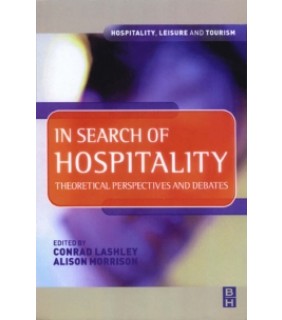 Routledge ebook In Search of Hospitality