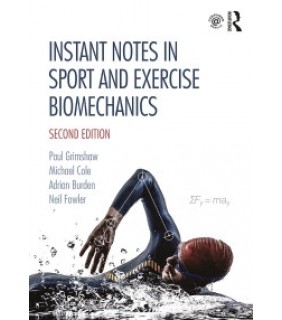 Garland Science ebook Instant Notes in Sport and Exercise Biomechanics