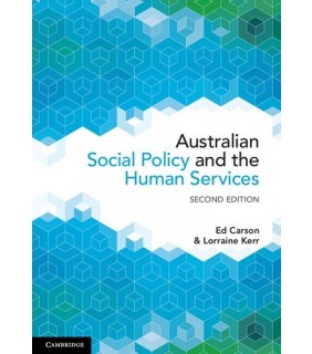 Australian Social Policy and the Human Services - EBOOK