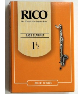 Rico Bass Clarinet Reed Sz1.5 1Pk