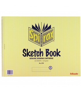 Sketch Book #579 270x360mm 32 Page Spirax