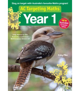 Pascal Press AC Targeting Maths Year 1 2023 Curriculum Edition