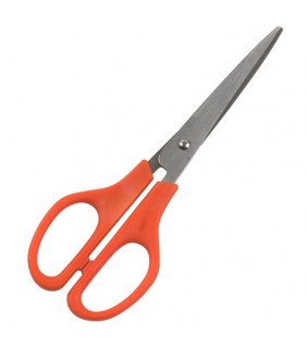 Scissors Marbig 158mm Orange Handle - Right Handed