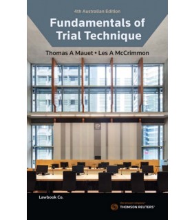 Thomson Reuters eBook Fundamentals of Trial Technique