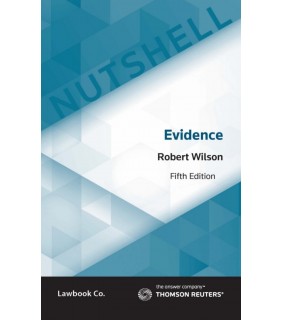 Thomson Reuters eBook Nutshell: Evidence