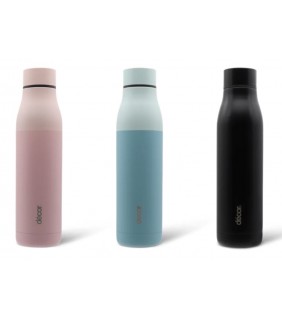 Decor TWO TONE DW SS BOTTLE ASSORTED 600ML