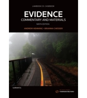 Lawbook Co., AUSTRALIA ebook Evidence Commentary and Materials