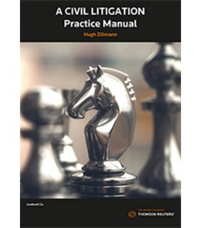 Thomson Reuters eBook A Civil Litigation Practice Manual