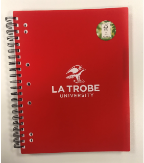 LTU A4 5 Subject Notebook PMS 485 250pg