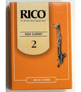 Rico Bass Clairnet Reed Sz2 1Pk