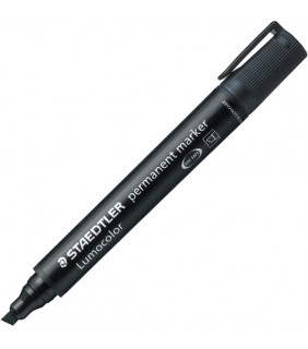 Staedtler Marker Permanant  350 Chisel Point Black