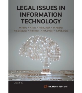 Thomson Reuters eBook Legal Issues in Information Technology