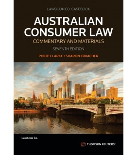 Thomson Reuters eBook Australian Consumer Law: Commentary and Materials
