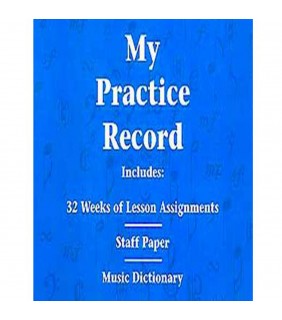 Hal Leonard My Practice Record HLSPL