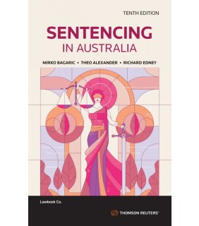 Thomson Reuters eBook Sentencing in Australia