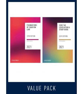 Oxford University Press ANZ Foundations Student Tax Pack 1 2021