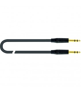 Quik Lok JUST JS 3 Instrument cable - Black - 3.0m (Stereo 6.3mm jack