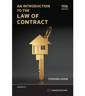 Thomson Reuters eBook An Introduction to the Law of Contract