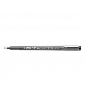 Staedtler pigment liner chisel tip 0.3-2.0mm - black