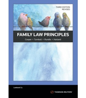 Thomson Reuters eBook Family Law Principles Third Edition Revised