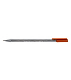 Staedtler triplus fineliner - burnt sienna