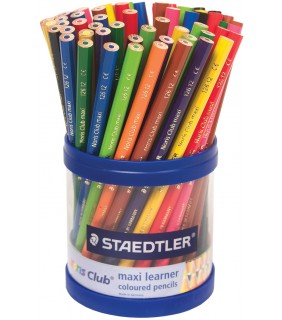 Staedtler Noris maxi learner coloured pencils - assorted cup of 70