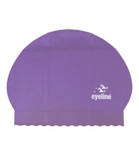 Eyeline Kids Polyester Swim Cap - Lilac Stripe