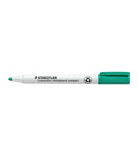 Staedtler whiteboard compact marker bullet point - green