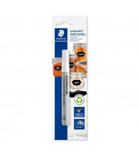 Staedtler chalk marker 344 - white blistercard of 1