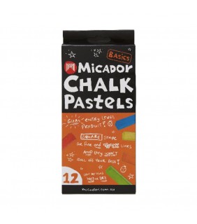 Micador Chalk Pastels Pk 12