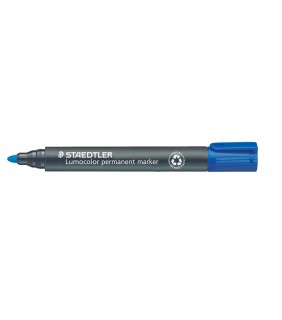 Staedtler permanent marker bullet point - blue