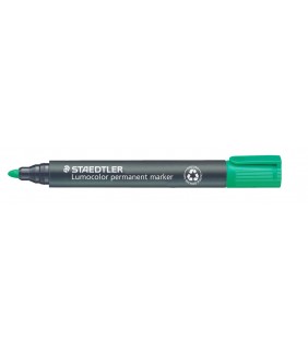 Staedtler permanent marker bullet point - green